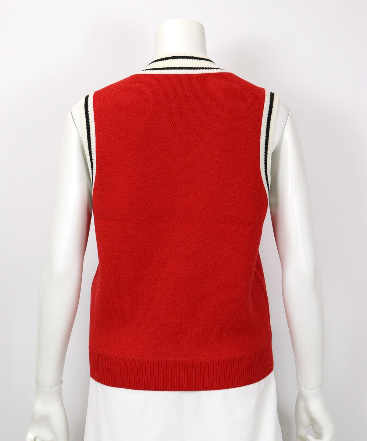 リブライン保温ニットベスト|アルチビオ-アウトレット- - ゴルフウェア