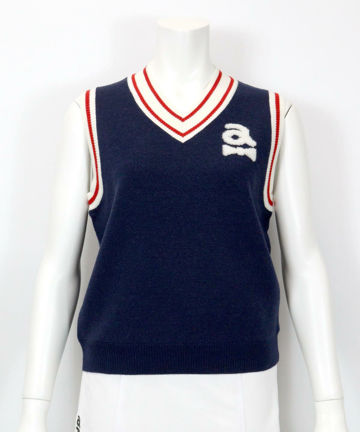 リブライン保温ニットベスト|アルチビオ-アウトレット- - ゴルフウェア