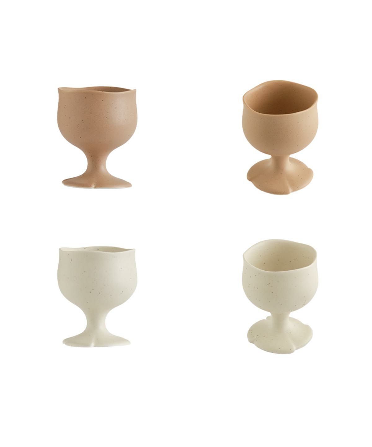 【CASA PICONE select】SISSONNE ゴブレットカップ 2個(ホワイト)