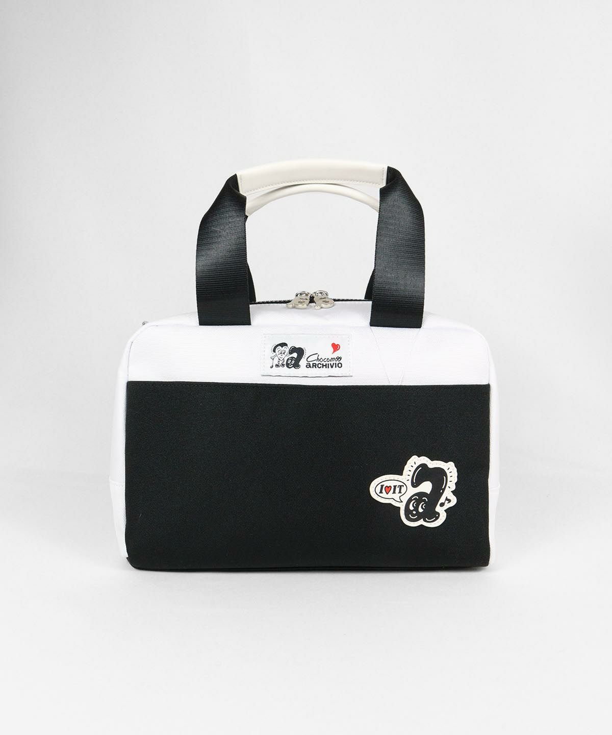 【ARCHIVIO×Chocomoo】立体ポケットカートバッグ(ホワイト)後ろ
