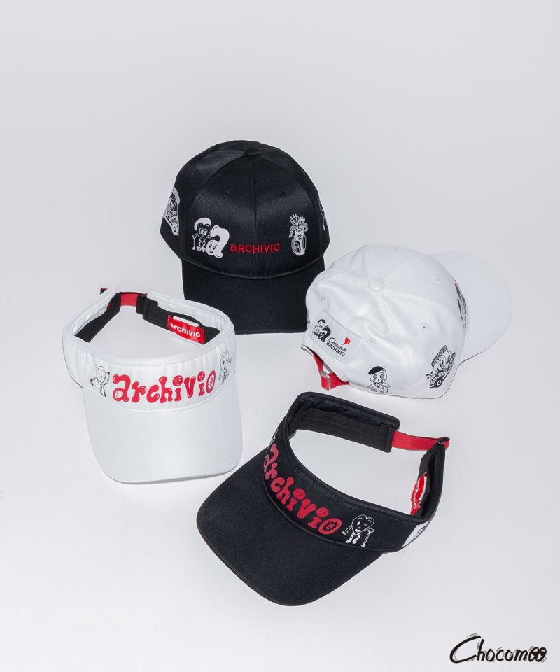 archivio アルチビオ キャップ ハット★即購入コメントで千円引★ ARCHIVIO×Chocomoo】キャップ|アルチビオ-アウトレット- - ゴルフ