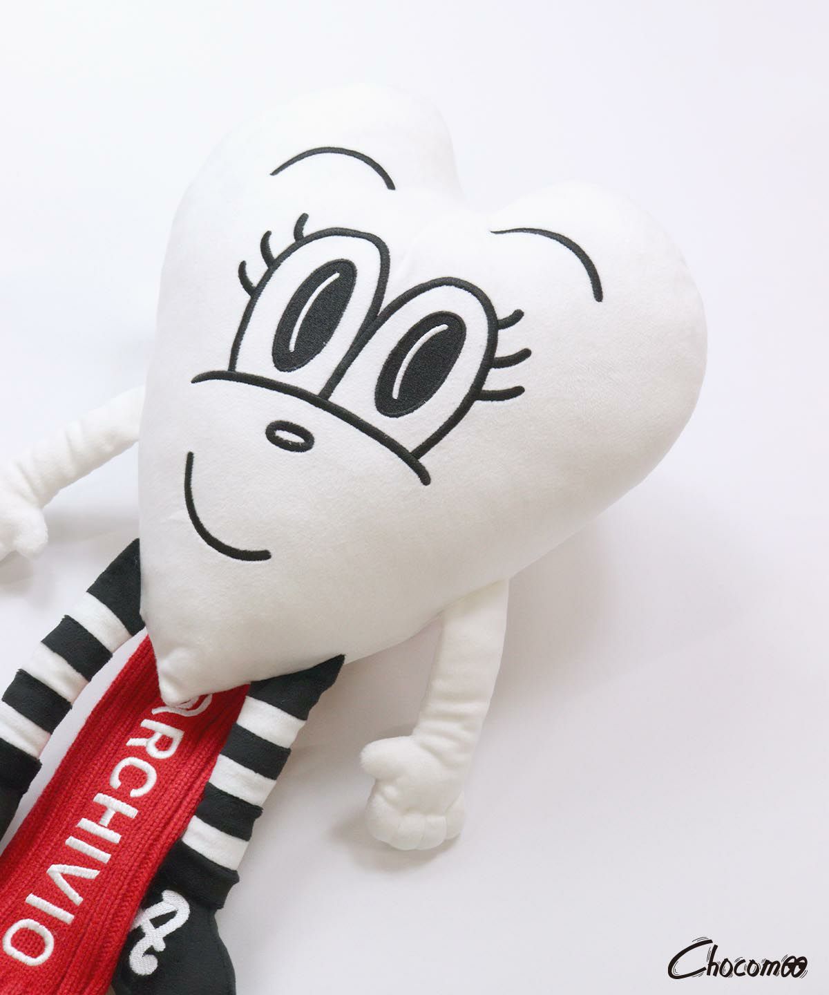 【ARCHIVIO×Chocomoo】人形型ヘッドカバー(ホワイト)