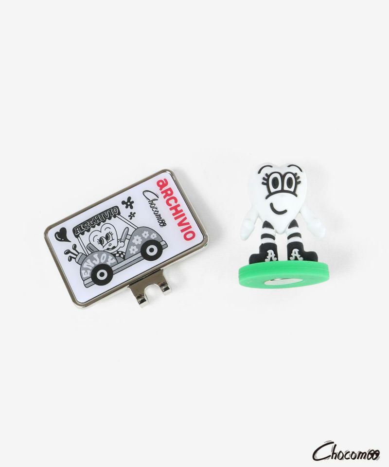 ARCHIVIO×Chocomoo】3Dマーカー|アルチビオ - ゴルフウェアや
