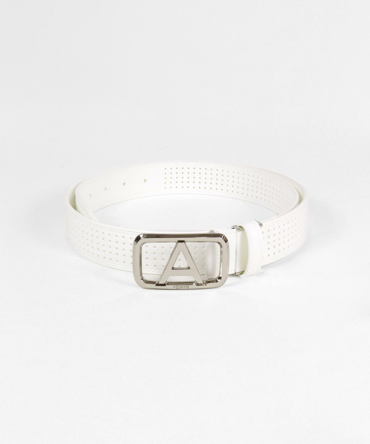 【メンズ】ホールドットベルト(ホワイト)