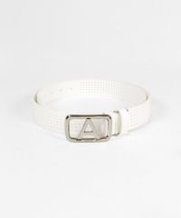 【メンズ】ホールドットベルト(ホワイト)
