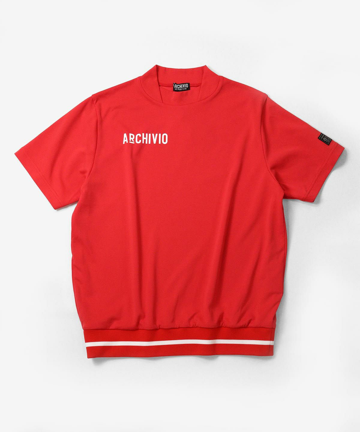 リブUVプルオーバー（レッド）