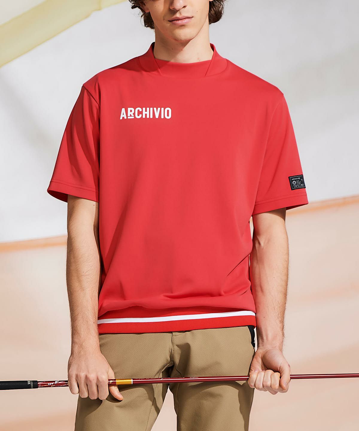 モデル着用画像（レッド）