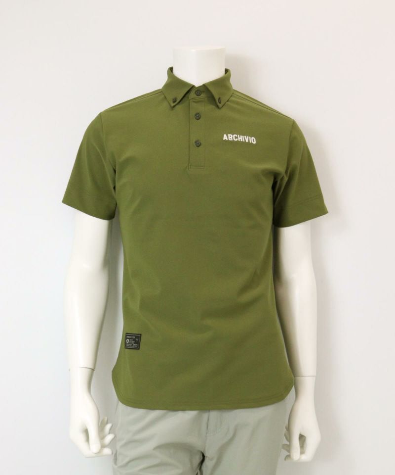 ARCHIVIO アクチビオ UV速乾ポロシャツ 半袖 ブルー【48（L)】 ARCHIVIO アクチビオ UV速乾ポロシャツ 半袖 ブルー【48（L)】