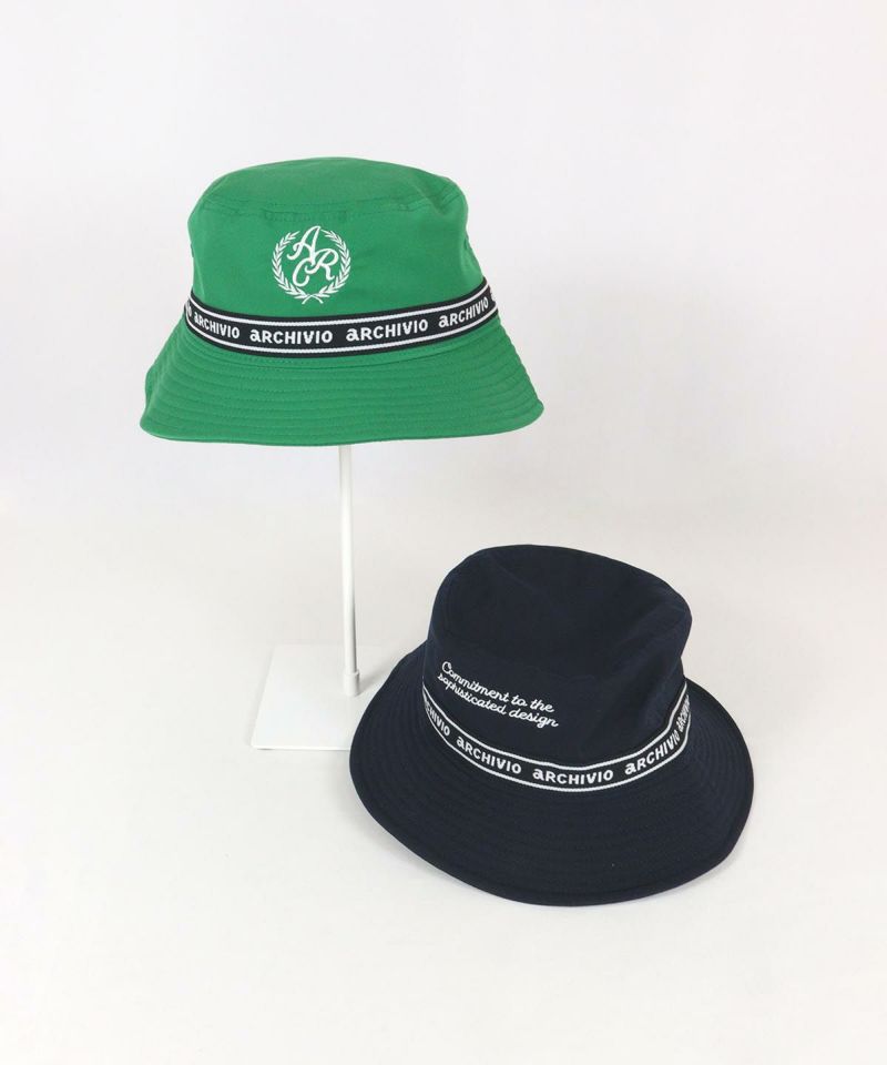 エンブレム風刺繍バケットハット|アルチビオ - ゴルフウェアや婦人服通販