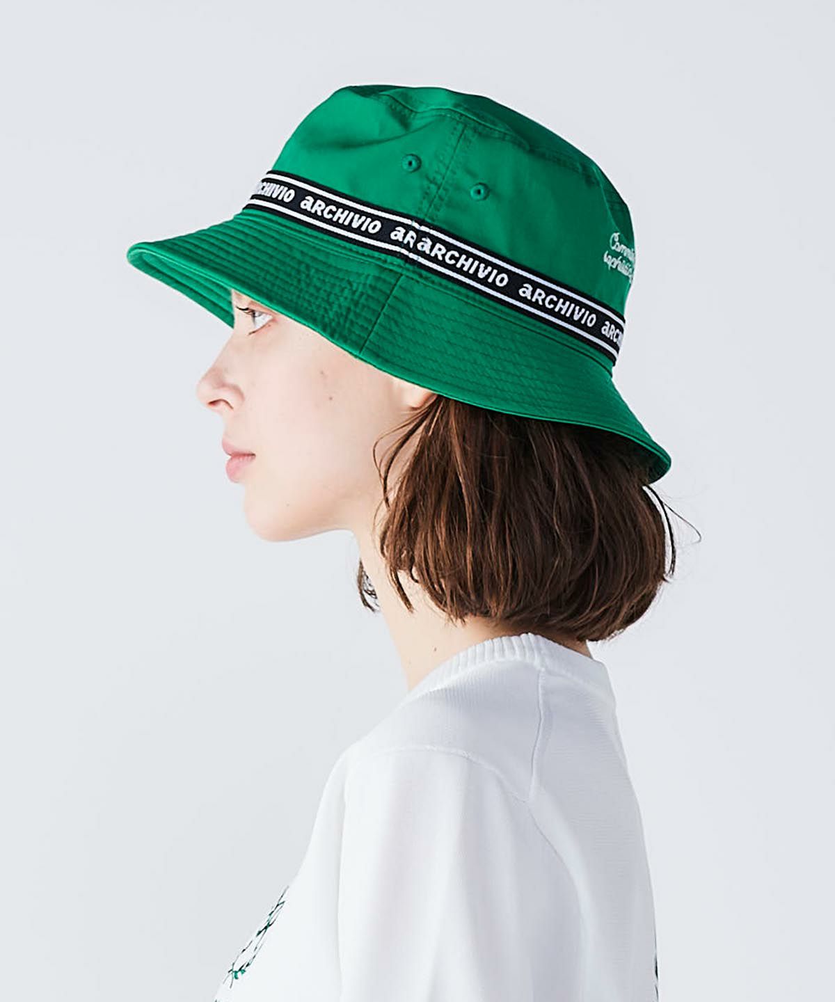 専用♡90,120 エンブレム風刺繍バケットハット|アルチビオ - ゴルフウェアや婦人服通販