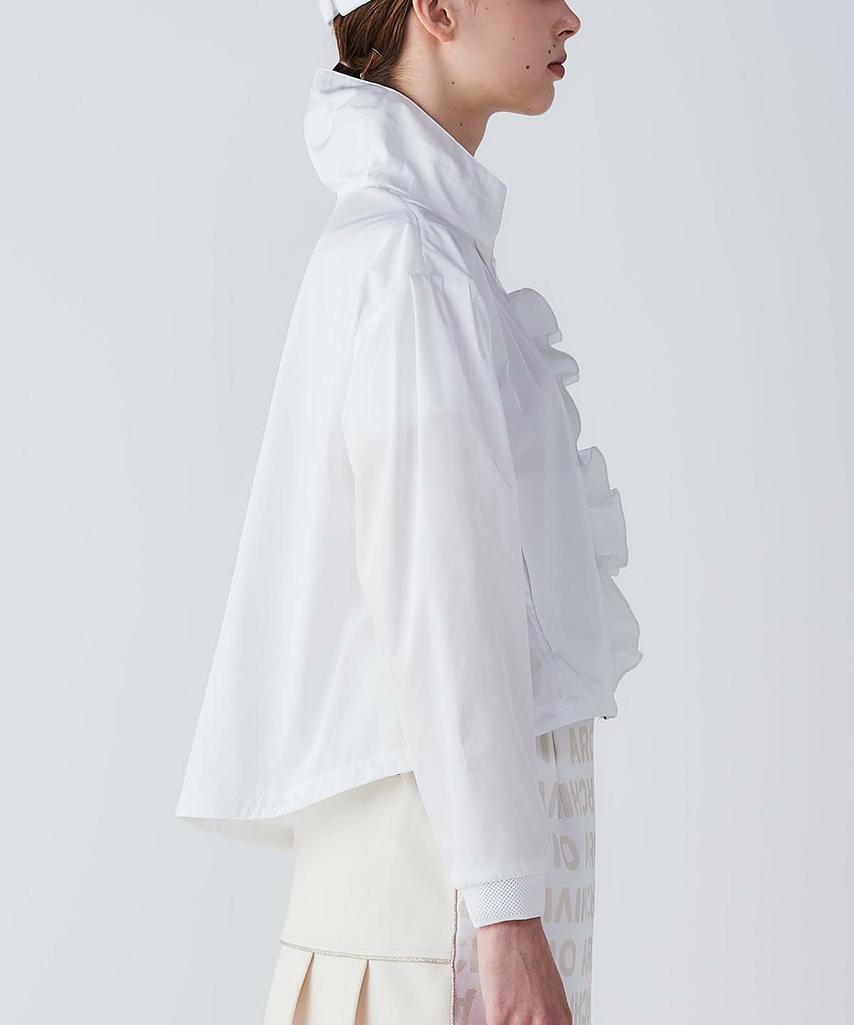 ランダムフリルブルゾン|アルチビオ-アウトレット- - ゴルフウェアや