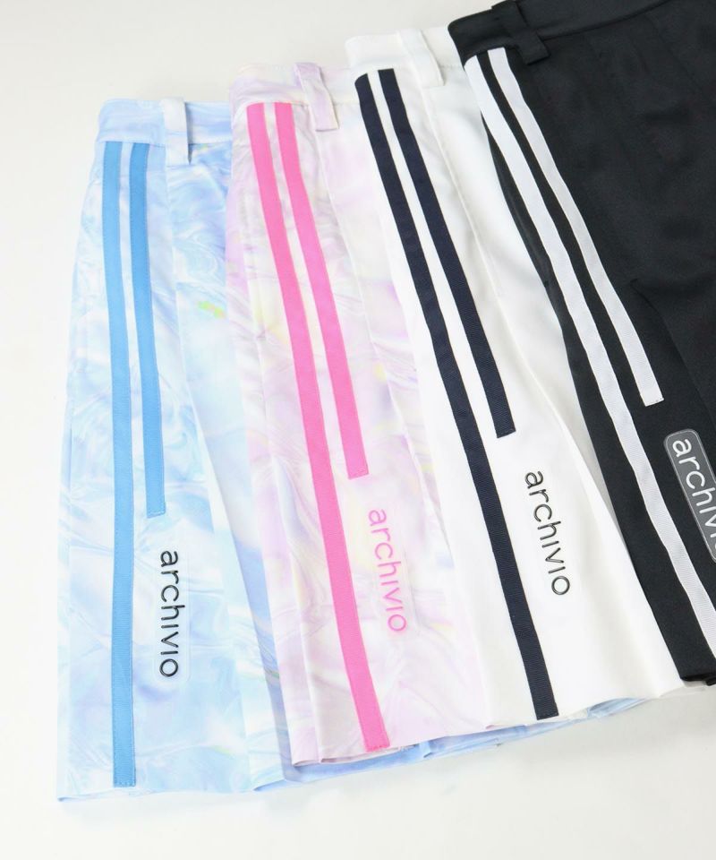 アルチビオ サイドラインスカート 新品未使用タグ付き サイドラインプリーツスカート|アルチビオ - ゴルフウェアや婦人