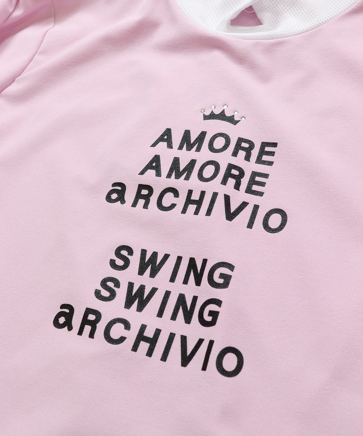 プリント（ピンク）