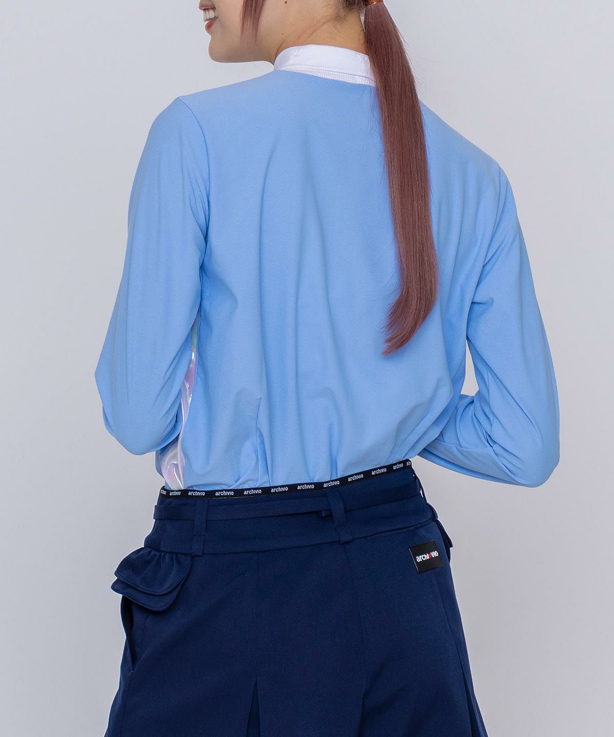 モデル着用画像（ライトブルー）