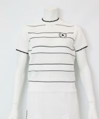 半袖メッシュニットプルオーバー|アルチビオ - ゴルフウェアや婦人服通販