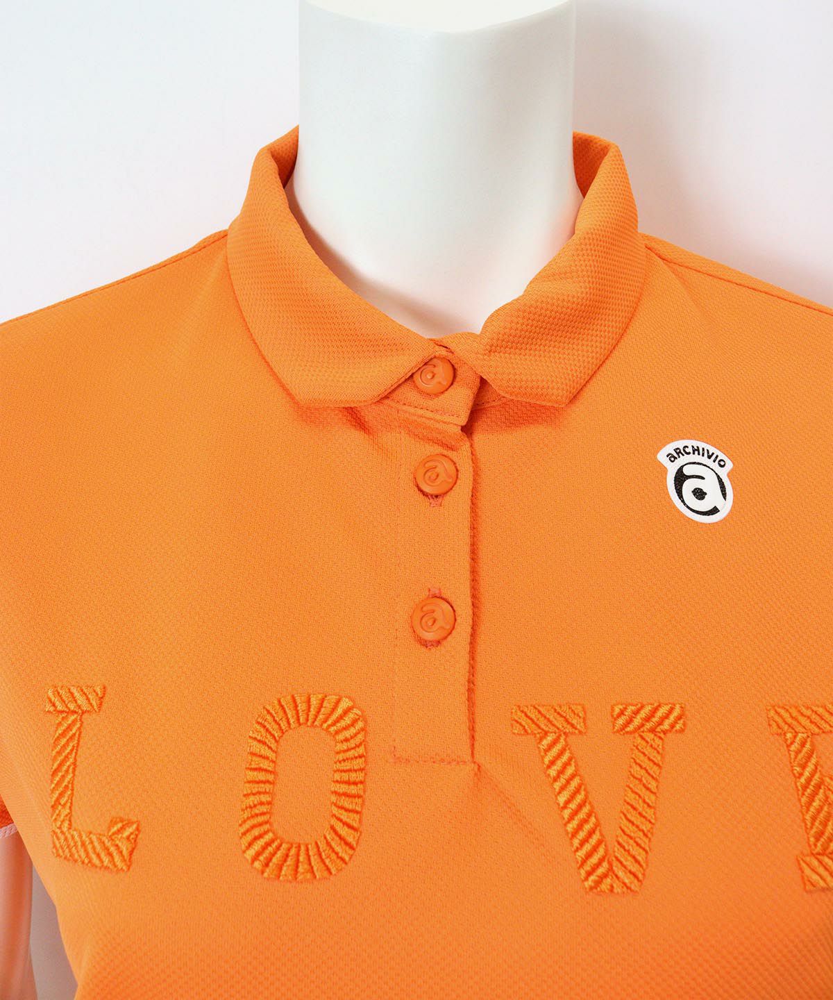 襟元部分（オレンジ）