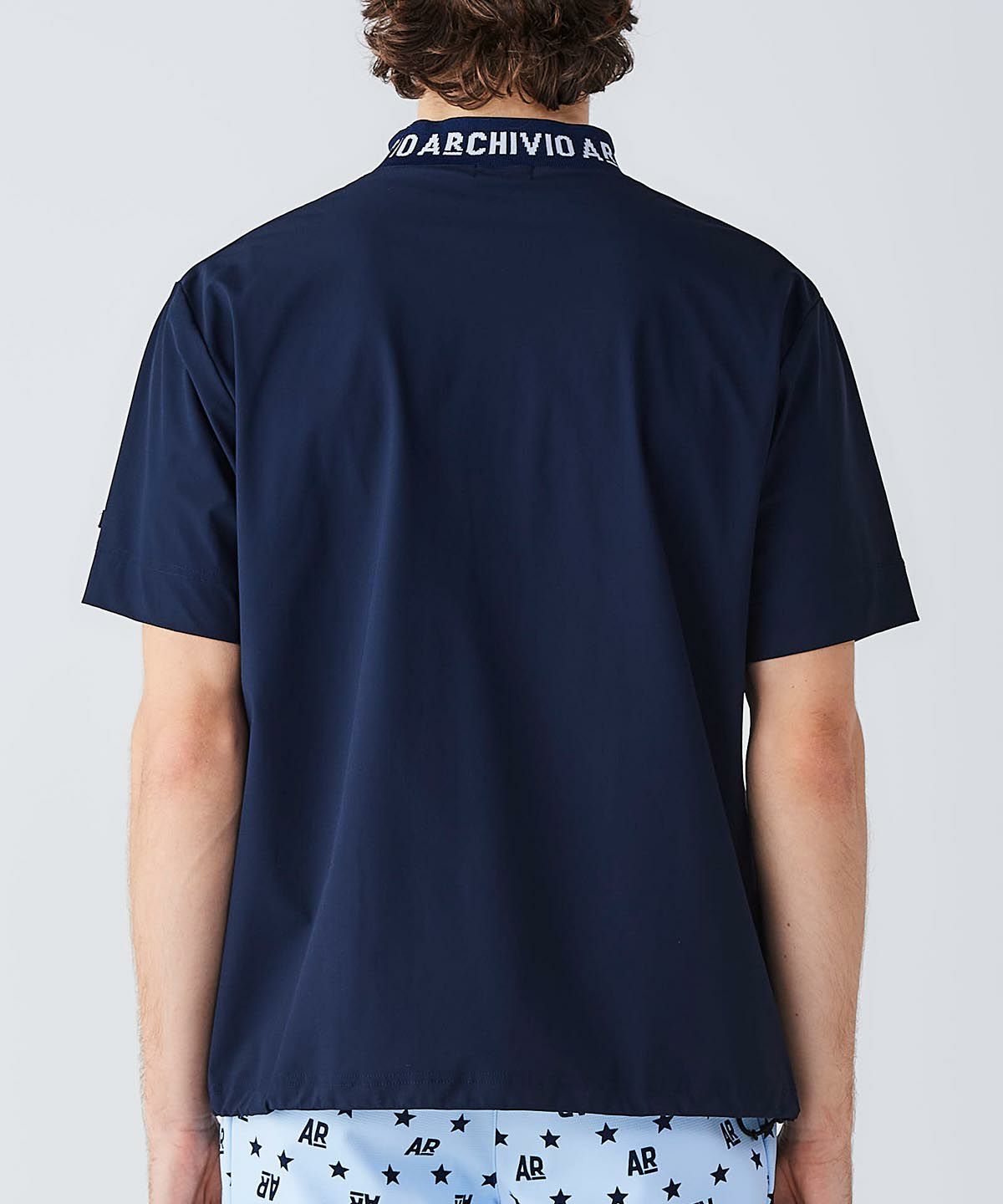 メンズ】ロゴネック半袖プルオーバー|アルチビオ - ゴルフウェアや婦人