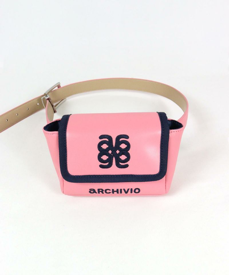 新品❤️アルチビオ❤️ウェストポーチ ロゴ刺繍ウエストポーチ|アルチビオ - ゴルフウェアや婦人服通販