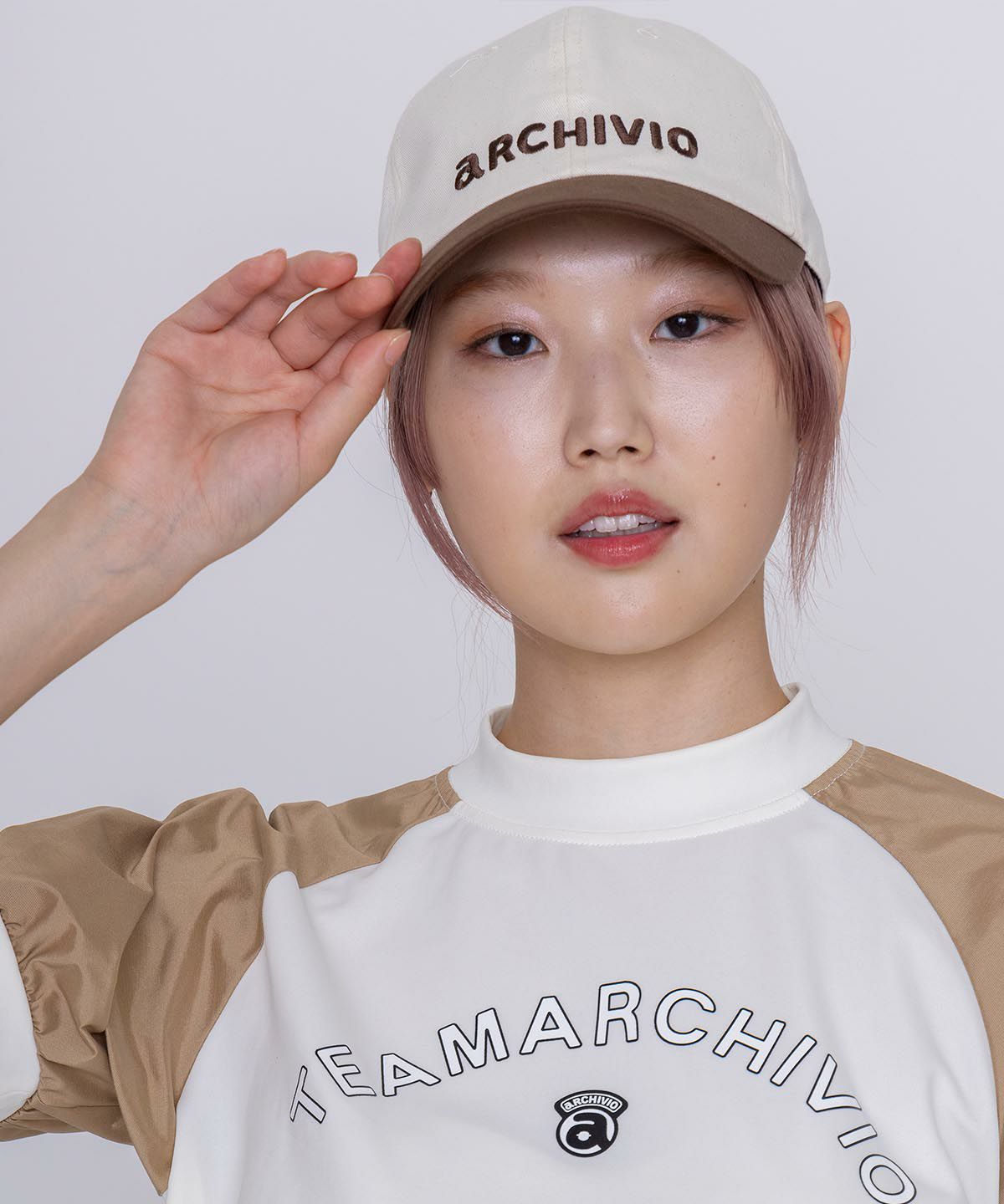 モデル着用画像（ブラウン）