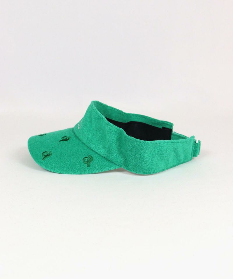 刺繍パイル地サンバイザー|アルチビオ - ゴルフウェアや婦人服通販