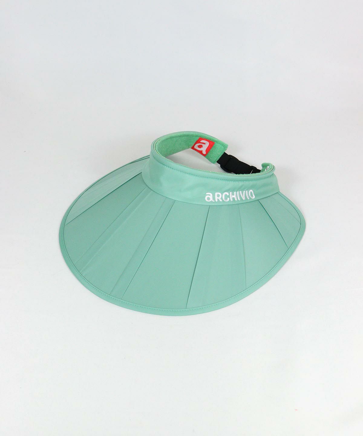 2way撥水キャップサンバイザー（ライトグリーン）
