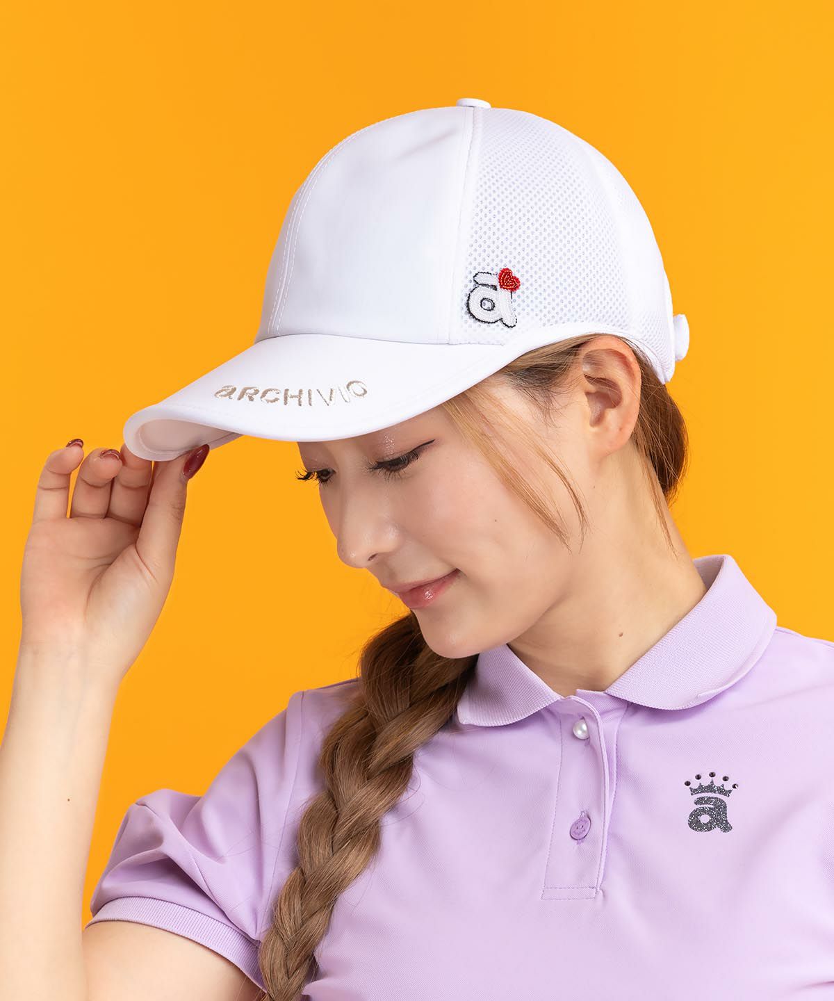 モデル着用画像（ホワイト）