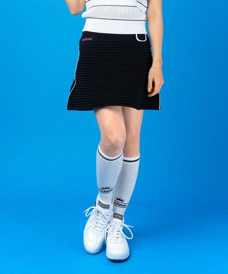 配色ロングソックス|アルチビオ - ゴルフウェアや婦人服通販