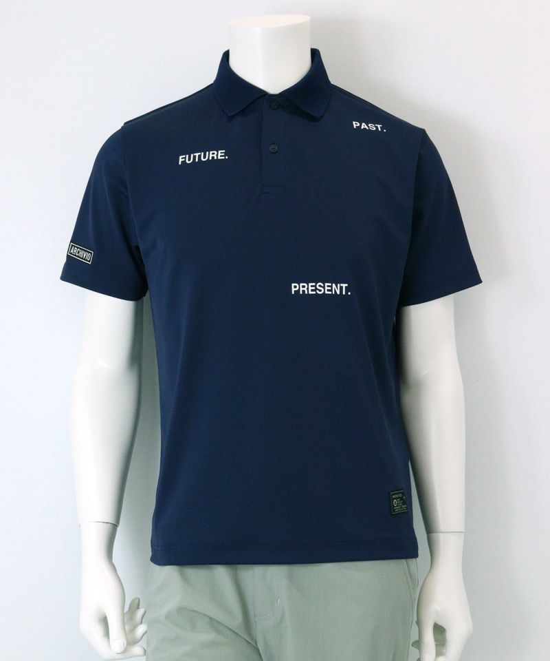 メンズ】UV冷感ワードプリントポロシャツ|アルチビオ - ゴルフウェアや