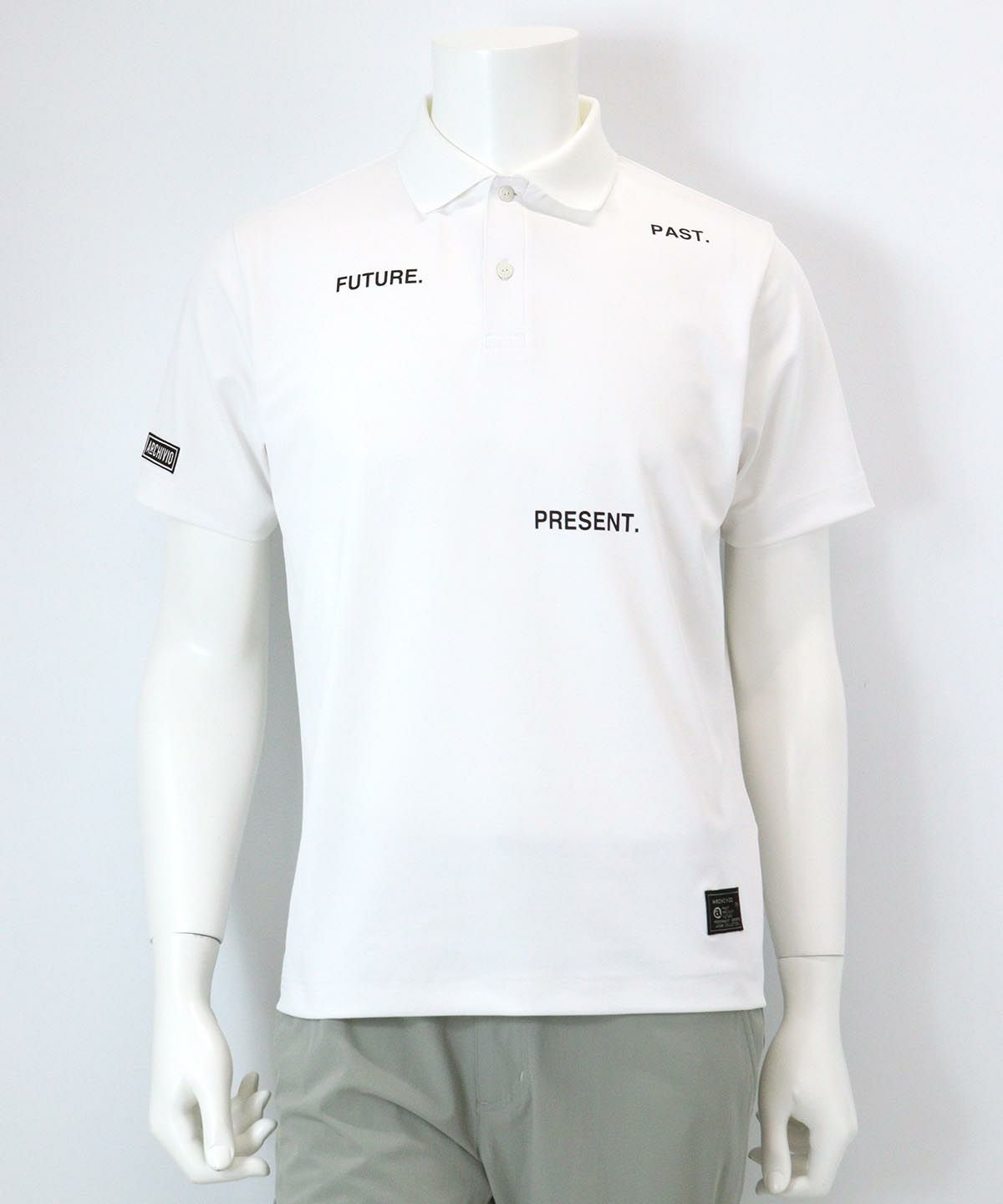 メンズ】UV冷感ワードプリントポロシャツ|アルチビオ-アウトレット