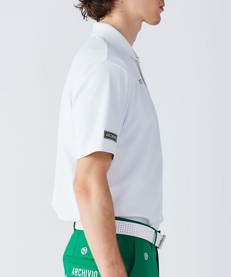 アルチビオ　ポロシャツ46 メンズ】UV冷感ワードプリントポロシャツ|アルチビオ - ゴルフウェアや