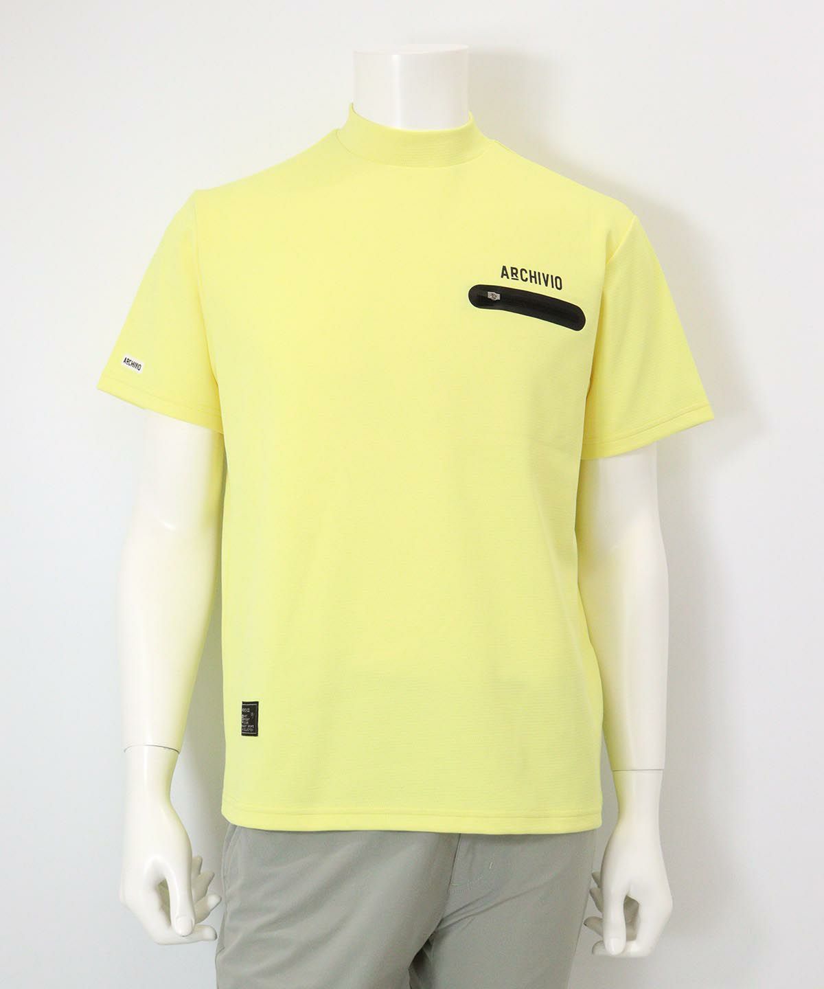 【メンズ】フロントポケットプルオーバー（イエロー）