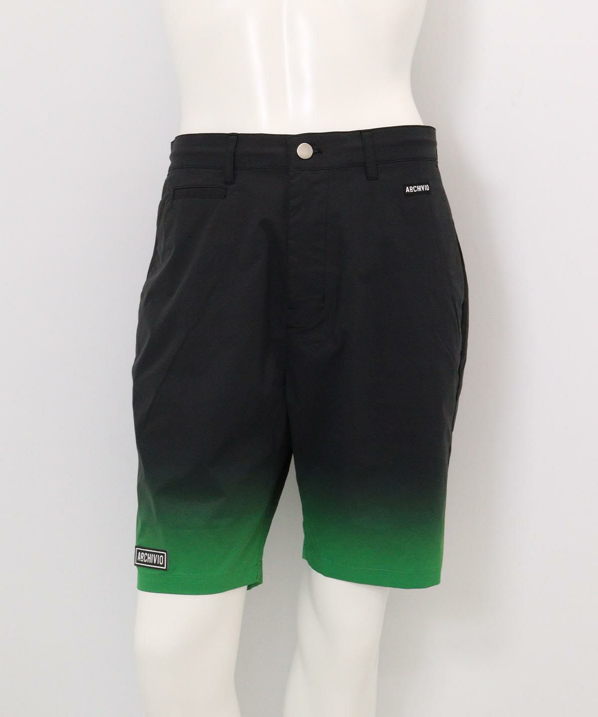 【メンズ】グラデーションショートパンツ(ブラック)