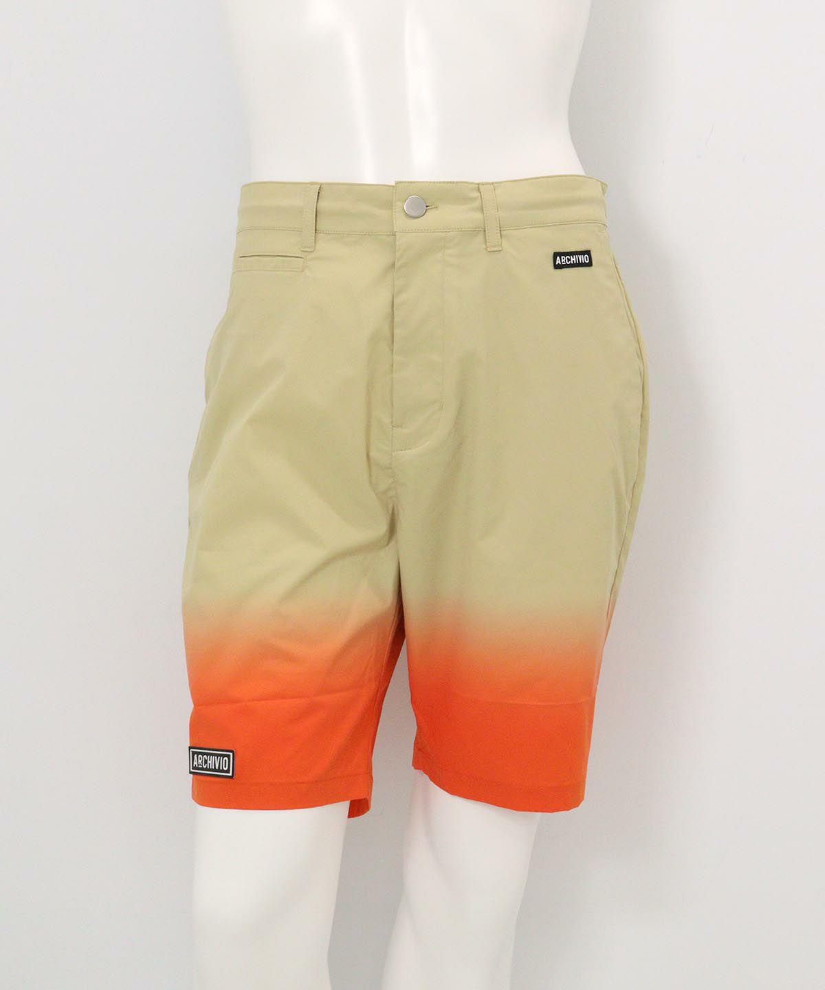 【メンズ】グラデーションショートパンツ(ベージュ)