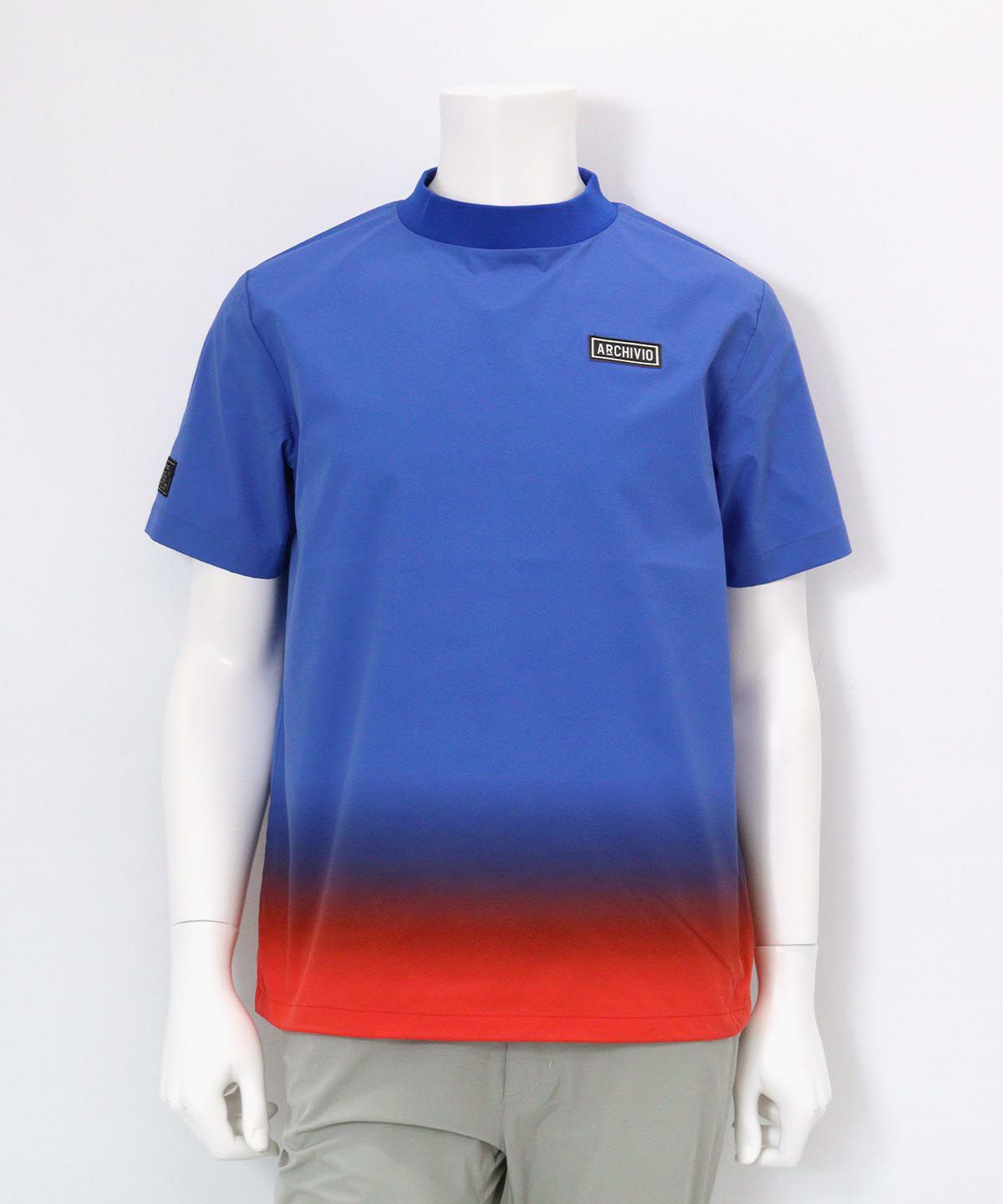 【メンズ】グラデーションプルオーバー(ブルー)