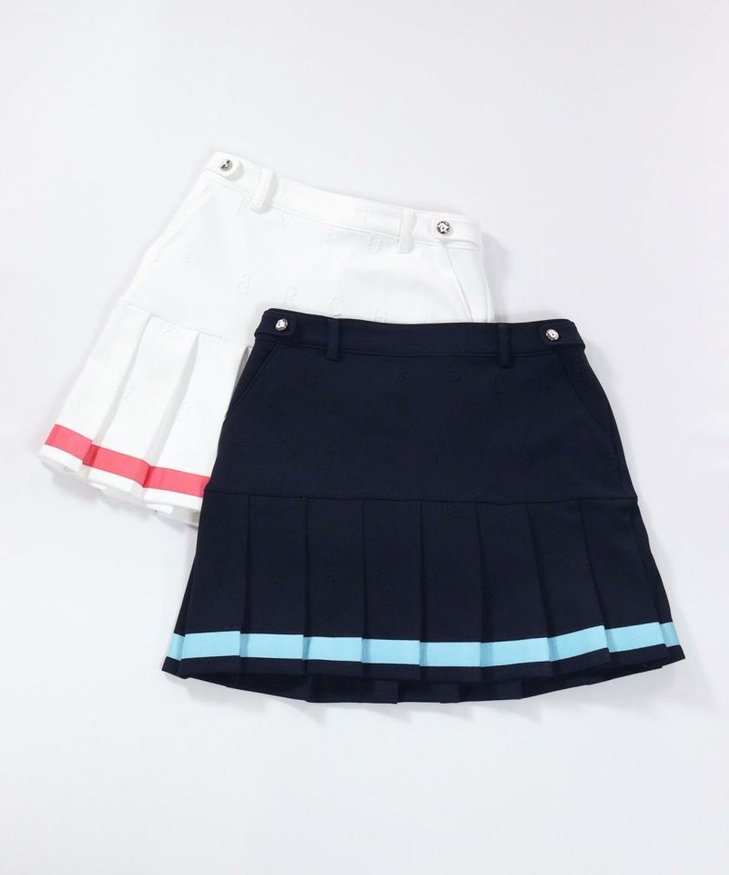 ふくれジャガード裾ラインスカート|アルチビオ - ゴルフウェアや婦人服通販