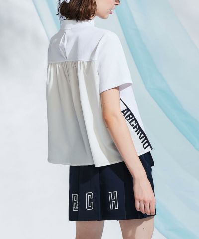 バックギャザーUV速乾プルオーバー
