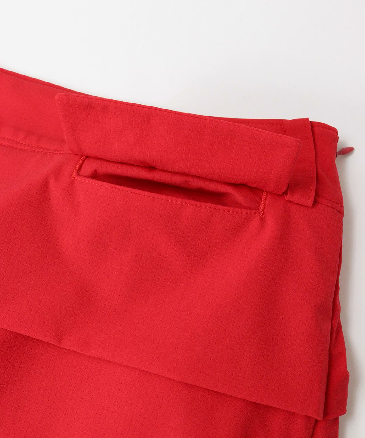 後ポケット部分（レッド）