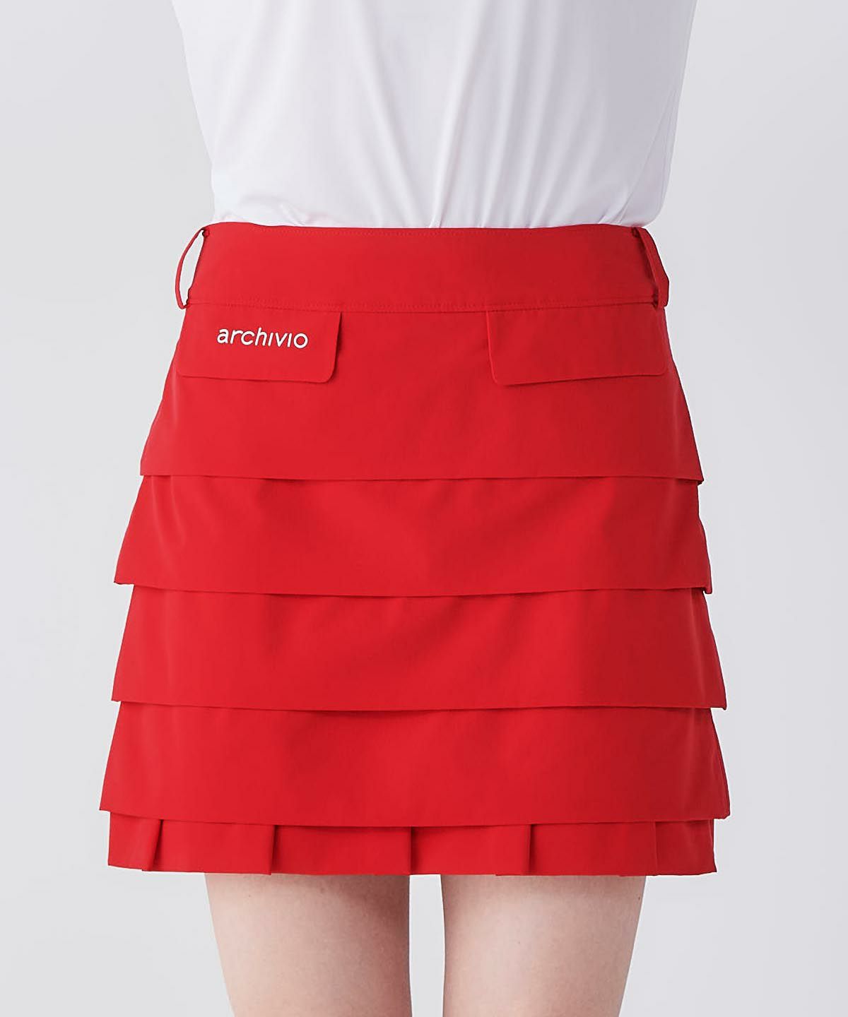 モデル着用画像（レッド）