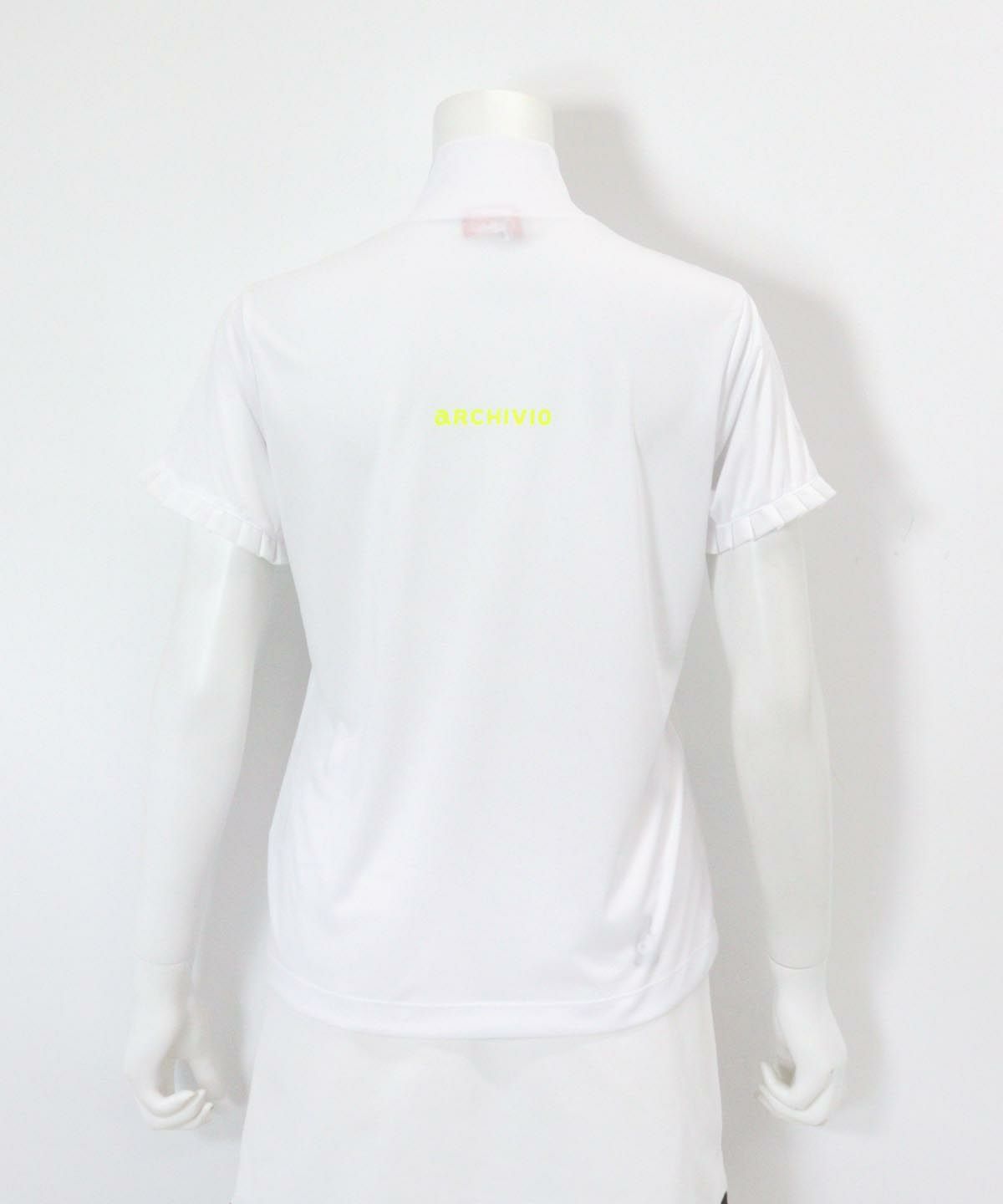 シアー×フリルツインセット後(ネイビー）