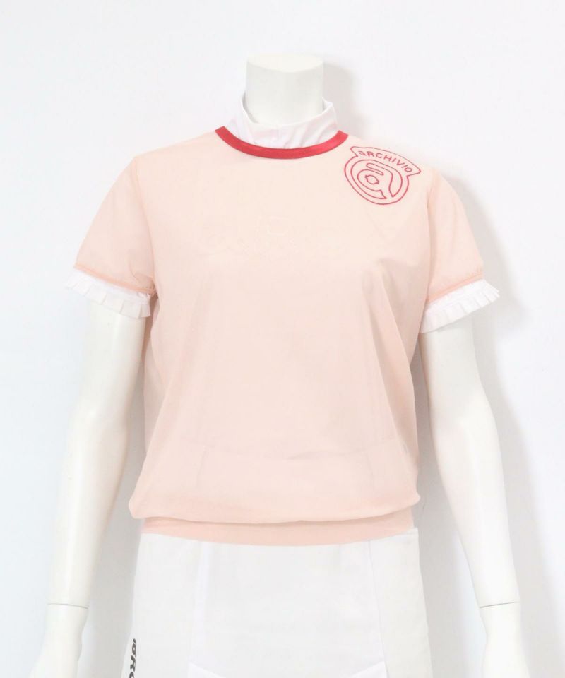 シアー×フリルツインセット|アルチビオ - ゴルフウェアや婦人服通販