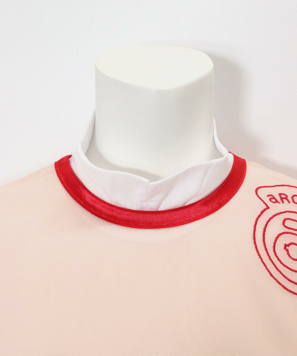 首元部分（ピンク）