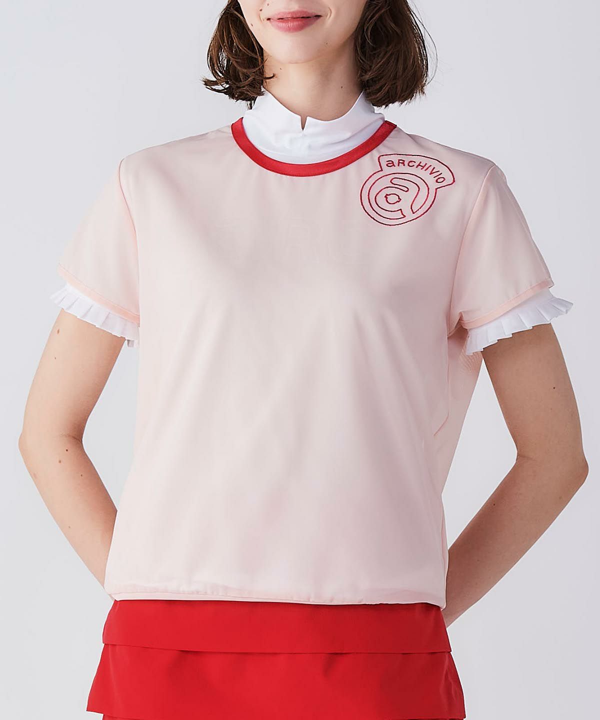 モデル着用画像（ピンク）