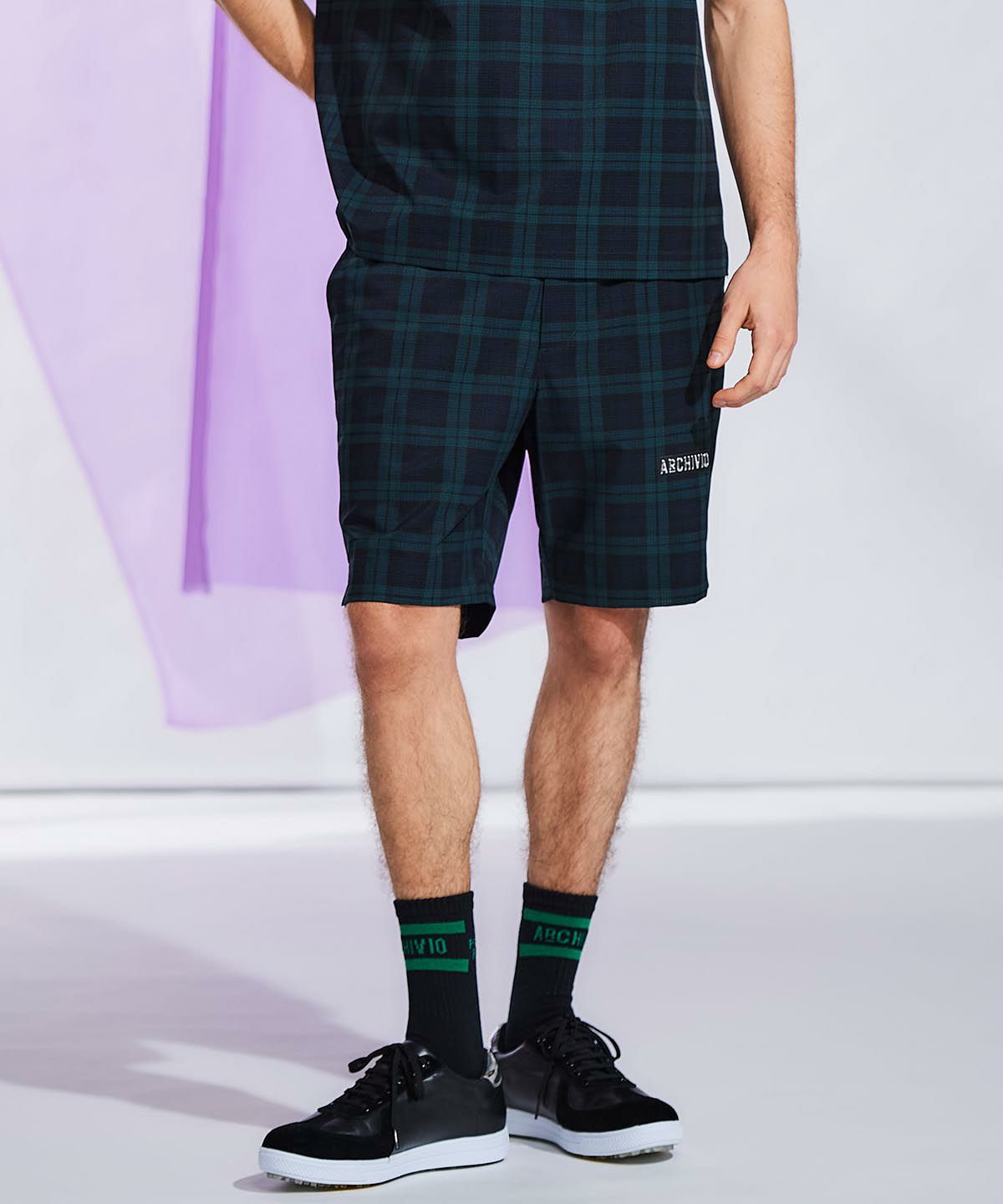 モデル着用画像（グリーン）