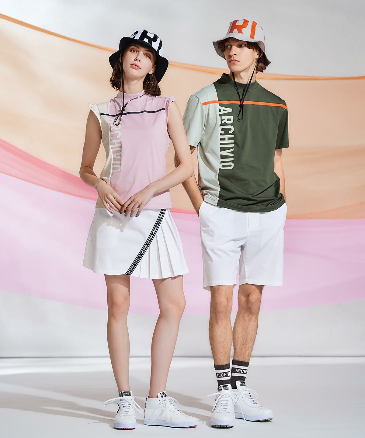 モデル着用画像（グリーン）