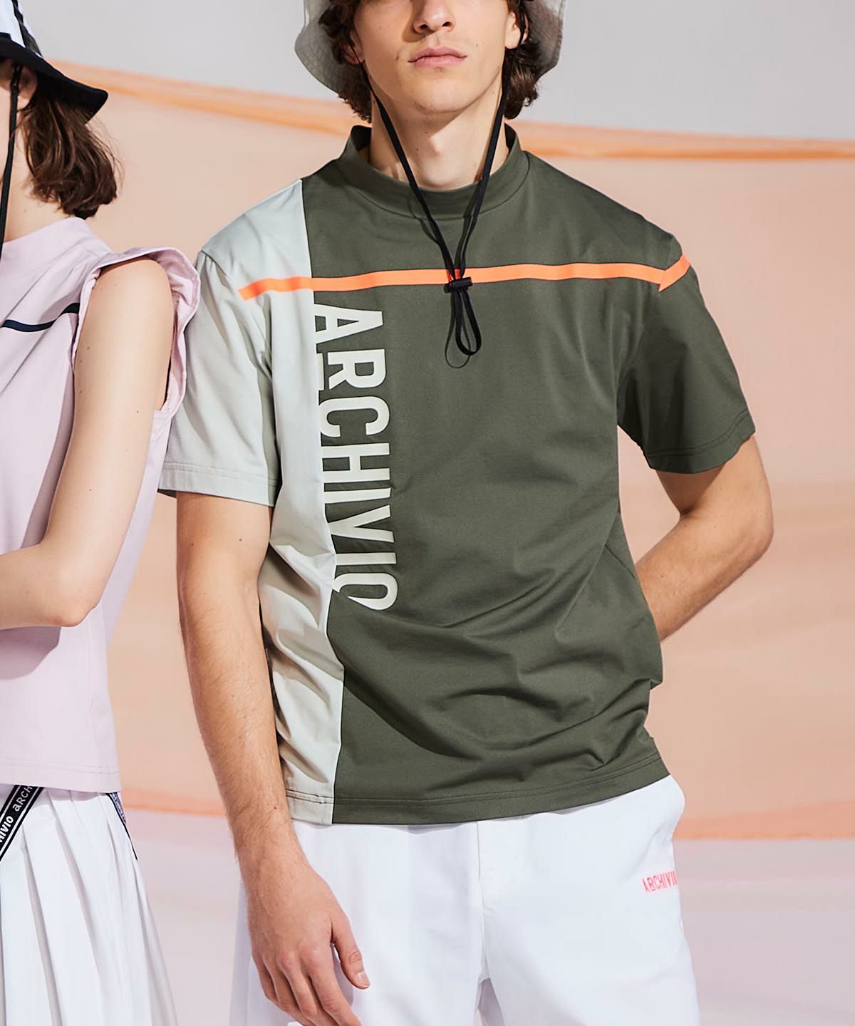 モデル着用画像（グリーン）