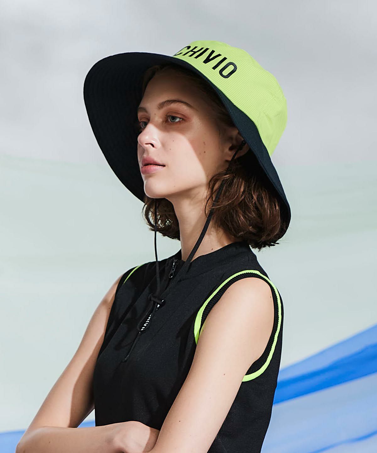 モデル着用画像(イエロー)