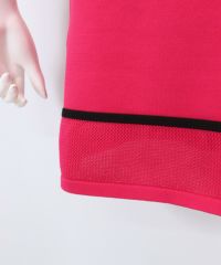 裾デザイン部分（ピンク）