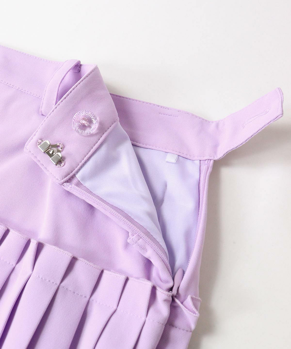 ファスナー部分(ライトパープル)