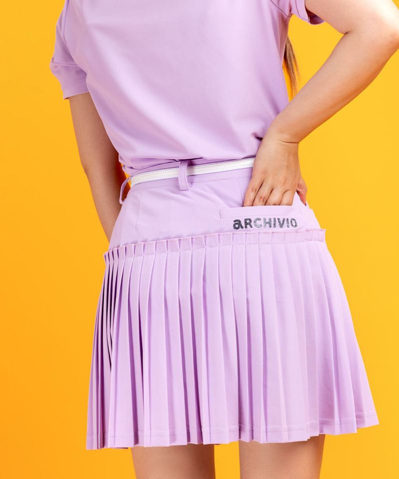 プリーツ切替UV速乾スカート|アルチビオ - ゴルフウェアや婦人服通販