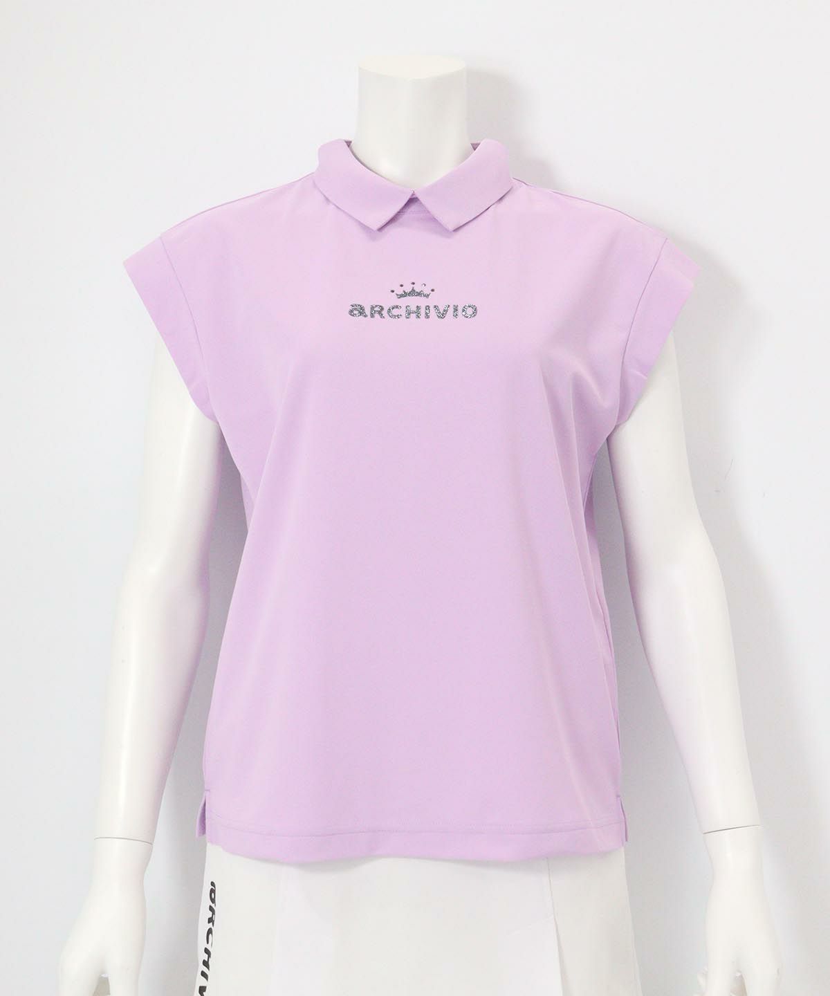 UV速乾カノコプルオーバー(ライトパープル)